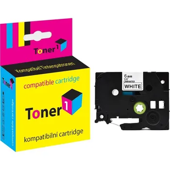 Páska Brother TZE-211 ( TZE211 ) Black/White 6mm x 8m kompatibilní Toner1