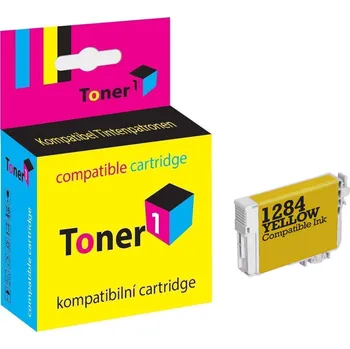 Cartridge Epson T128440 - T1284 kompatibilní žlutá Toner1