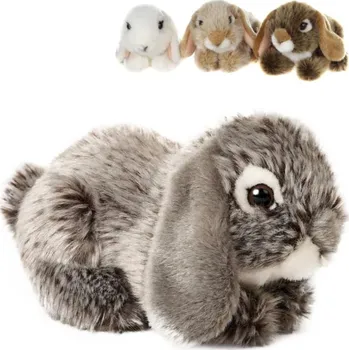 plyšák PLYŠ Zajíc 18cm 4 barvy (plyšová hračka)