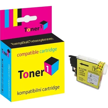 Cartridge Brother LC-985Y - LC985Y kompatibilní žlutá Toner1
