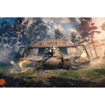 Plakát Plakát, Obraz - World of Tanks - Back In Action