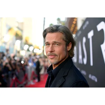 Plakát Plakát, Obraz - Brad Pitt at the Premiere Of 20th Century Fox