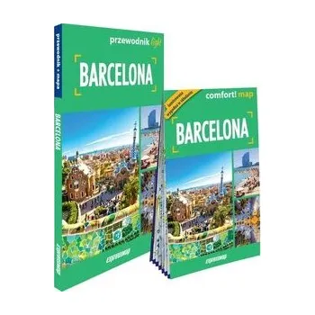 Cestování Barcelona light: przewodnik + mapa - praca zbiorowa [PL] (2024, Brožovaná, ExpressMap)