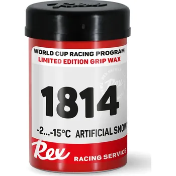 Lyžařský vosk REX 1814 Grip Wax TK-1814, umělý sníh, bez obsahu fluoru