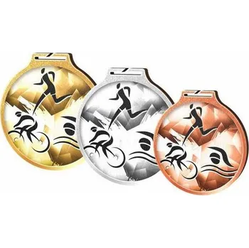 Poháry Bauer Medaile MDAWR002M32 | Triatlon