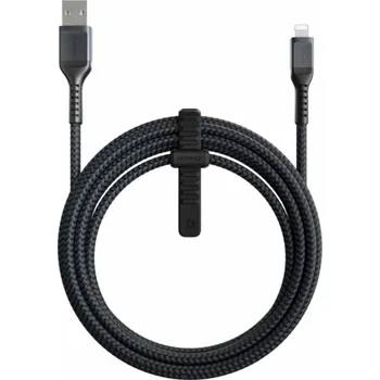 Datový kabel Nomad kábel Rugged Lightning to USB 3m - Black