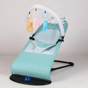 Zahradní nábytek Síťovaný, omyvatelný potah „Kočička“ na lehátko BabyBjörn – Tyrkysový