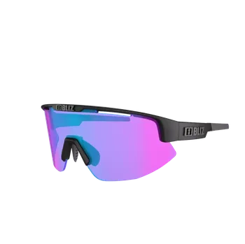 Sluneční brýle Sluneční brýle Bliz Matrix 52104-14N Matt Black Frame Nanooptics / Nordic Light Begonia with Blue Multi Lens Cat.2