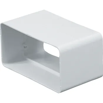 Ventilační potrubí Spojka plochého kanálu 110 55 mm