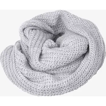 Šála Dámská kruhová vlněná šála Šedá 180x30cm