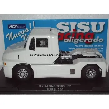 auto na autodráhu Fly slotcar kamion na autodráhu Sisu SL 250