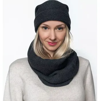 Čepice Woolife Merino Extra Fine Antracit Černá Uni