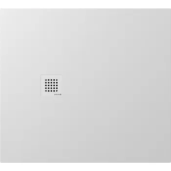 Sprchová vanička Treneca 110x100 vanička z litého mramoru, řezatelná, obdélníková, bílá mat 84312.11