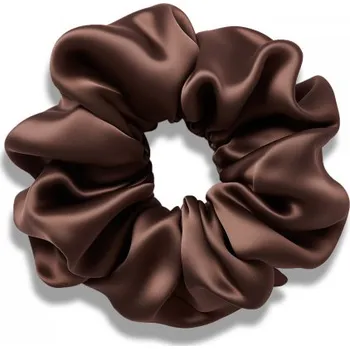 Pilō Pilō | Silk Hair Ties - Brunette Large 100% hedvábné gumičky do vlasů