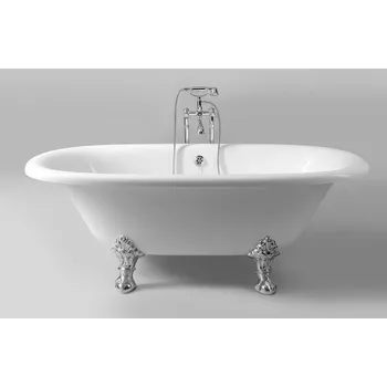 Vana Regata volně stojící vana 175x85x61 cm, nohy chrom mat, bílá 10231