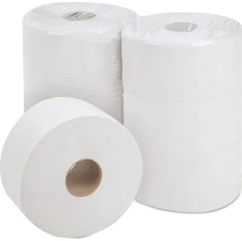 Toaletní papíry Gastro obaly Toaletní papír 2 vrstvý JUMBO 190, návin 100m, 100% celulóza (min. počet 6ks)