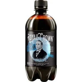 Limonáda Royal Crown Cola Zero sugar 0,5L PET