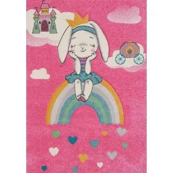 Koberec Kusový koberec Pastel Kids L9RVR Kruh 120 cm průměr