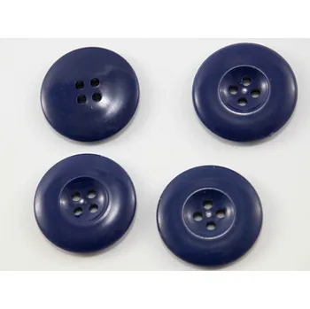 Knoflík Dírkový knoflík - královsky modrá - průměr 2,6 cm