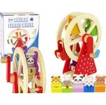 Mamido Dřevěné ruské kolo s figurkami