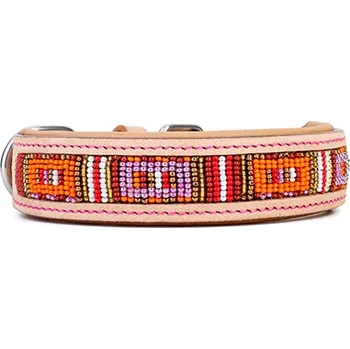 Obojek pro psa Kay-line kožený obojek Massai vel. 40 (30-35 cm)
