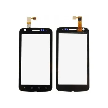 Motorola Atrix 4G MB860 - Černá dotyková vrstva, dotykové sklo, dotyková deska + flex - OEM