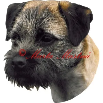 Samolepka border teriér 199