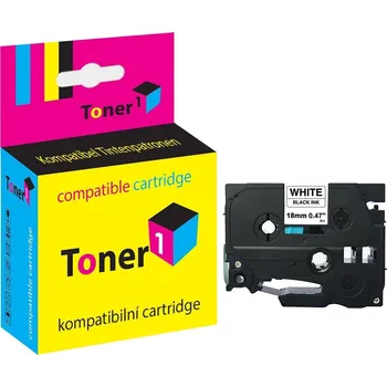 Páska Brother TZE-241 ( TZE241 ) Black/White 18mm x 8m kompatibilní Toner1
