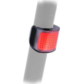 Cyklosvítilna Světlo zadní Author Clip360 USB 40 lm čirá/čiré-sklo