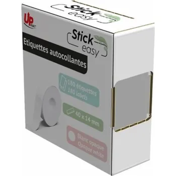 Samolepící etiketa UPrint UP21 180 WHITE etikety bílé 14m