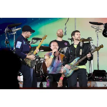Plakát Plakát, Obraz - Coldplay Performs At Rose Bowl Stadium