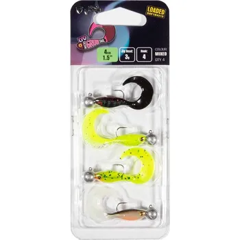 Umělá nástraha Fox Rage Gumová Nástraha Micro Grub Tail MX UV CP Loaded 4 cm