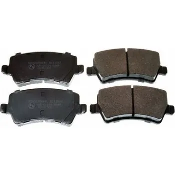 Brzdová destička Sada brzdových destiček, kotoučová brzda DENCKERMANN B111043