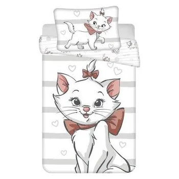 Dětský pokoj JERRY FABRICS Povlečení do postýlky Kočička Marie Bow baby Bavlna, 100/135, 40/60 cm