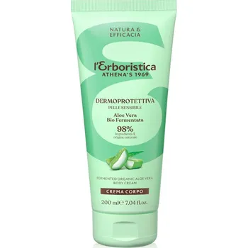 Tělový krém Erboristica Tělový krém s fermentovanou aloe vera 200 ml