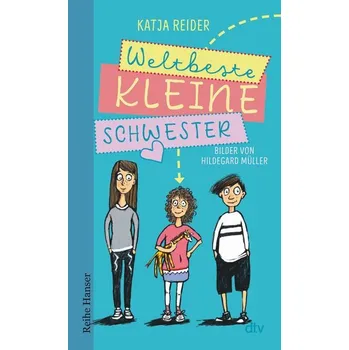 Weltbeste kleine Schwester - Katja Reider [DE] (2024, Brožovaná, dtv Verlagsgesellschaft)