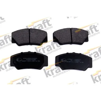 Brzdový systém Sada brzdových destiček, kotoučová brzda KRAFT AUTOMOTIVE 6002050