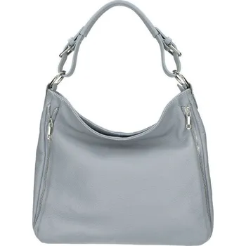 Kabelka Kožená dámská kabelka Romina světle modrá