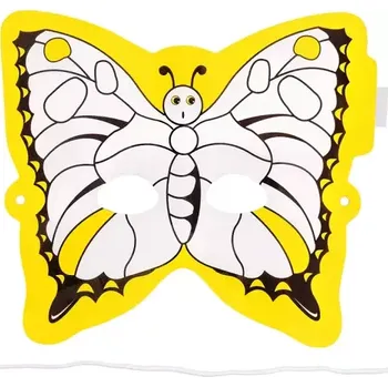 Karnevalová maska Nafukovací omalovánka maska Motýlek