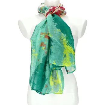 Šátek Dámský letní barevný šátek 174x70 cm motiv 5