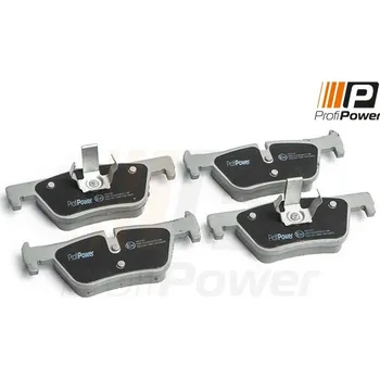 Brzdová destička Sada brzdových destiček, kotoučová brzda ProfiPower 1B2141