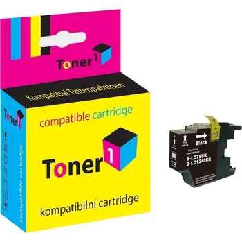 Cartridge Brother LC-1240BK - LC1240BK kompatibilní černá Toner1