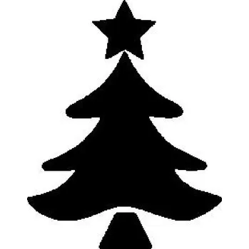 Děrovačka HEYDA ozdobná děrovačka S vánoční stromek 17 mm