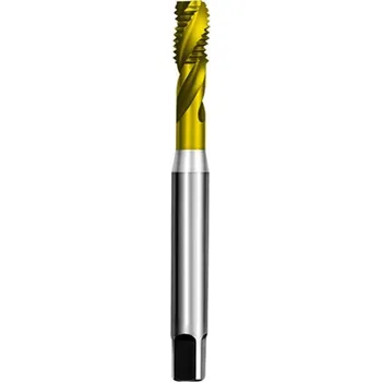 Závitořezný nástroj Závitník strojní M5 HSSE TiN ISO2 (6H) DIN371 spirálový (40°) 800X , FANAR C2-513X01-0050