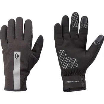 Cyklistické rukavice Rukavice Merida dlouhé WINTER černo/šedé, S