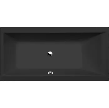 Cleo obdélníková vana 150x75x48 cm, černá mat 27611.21