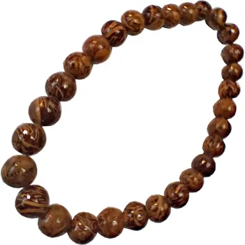 Náramek EX Herbis AHDL Náramek kuličky Jaspis sloní 6 mm EXJS6