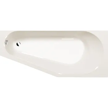 Tigra R asymetrická vana 170x80x46 cm, ivory 90611.40