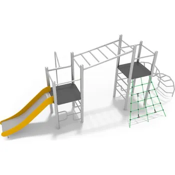 Dětské hřiště Playground System Dětské hřiště z nerezu se skluzavkou 11597