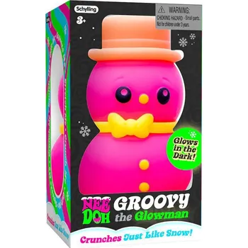 Cestovní hra Schylling Sněhulák svítící ve tmě Nee-Doh